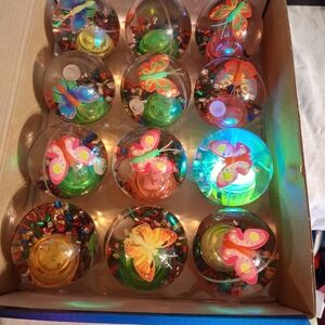 Colorful Butterfly Light-Up Balls